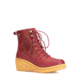 Muck Boots Liberty Waterproof Wedge Boots - Womens, Cordovan, 8.5 LWW-6BUR-RED-085