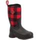 Muck Boots Rugged II Outdoor Performance Boots - Kid's, Black/Buffalo Plaid, C70, RG2-6PLD-RED-C70