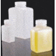Nalge Nunc Rectangular Bottles, High-Density Polyethylene, Wide Mouth, NALGENE 2009-0064 Amber