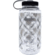 Nalgene Limited Edition Wide Mouth Water Bottle, 1 Quart, Beige Plaid, 682020-0133