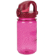 Nalgene On-The-Fly Kids Bottle w/Graphic, 12 oz, Pink with Beet Red Cap, 12oz, 1263-0029