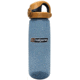 Nalgene On-The-Fly Lock-Top Sustain Bottle, 24 oz, Rhino with Brown Black Cap, 24oz, 5565-1924