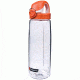 Nalgene Otf Clear W/orange &amp; White Cap 5565-3024