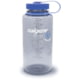 Nalgene Wide Mouth Sustain Water Bottle, 32 oz, Gray with Blue Lid, 32oz, 2020-1532