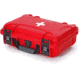 Nanuk 909 Case Empty with First Aid Logo, Red, 909S-000RD-PA0-FSA01