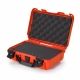 Nanuk 909 Protective Case w/ Cubed Foam, Orange, Small, 909S-010OR-0A0