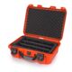 Nanuk 920 Protective Case w/Padded Divider, Orange, Medium, 920S-020OR-0A0