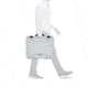 Nanuk 930 Water/Crush Proof Case - Silver, 930S-000SV-0A0