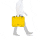 Nanuk 930 Water/Crush Proof Case w/Padded Divider - Yellow, 930S-020YL-0A0