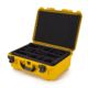Nanuk 940 Protective Case w/Padded Divider, Yellow, Large, 940S-020YL-0A0