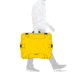Nanuk 945 Case w/padded divider - Yellow, 945S-020YL-0A0