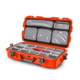 Nanuk Case 980 w/Lid Organizer, w/Divider, Orange, Medium, 980S-060OR-0A0