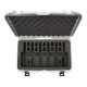 Nanuk Customized foam insert for 935 Case for 6UP Pistols, Black, 1-935-16708