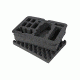 Nanuk Customized foam insert for Case 920 - DJI MAVIC, Black, Medium 920-FOAM_MAVIC