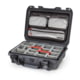 Nanuk 923 Pro Photo Camera Case Kit w/Lid Organizer / Padded Divider, Graphite, Medium, 923S-061GP-0A0