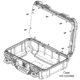 Nanuk Panel kit for the 909 Case, Top, Polycarbonate, Small, 40-90907-K
