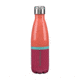 Nathan Chroma Steel Bottle 3 Tone, Fusion Coral/Deep Sea Coral, 500mL NS4429-0287-500ML