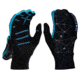 Nathan HyperNight Reflective Convertible Glove/Mitt - Womens, Galaxy Black, Extra Small, NS5511-0465-31