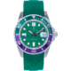 Nautis Interceptor Watch Box Set w/Interchangable Bands &amp; Date Display, Green, One Size, 19161G-H