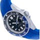 Nautis Interceptor Watch Box Set w/Interchangable Bands &amp; Date Display, Navy, One Size, 19161G-D