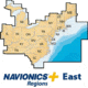 Navionics East, MSD, Lakes &amp; Coast, New Condition, MSD/NAV+EA