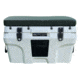 Neanderthal Outdoors Nomad 70 Quartt Cooler, White with Green Cushion, 70 Quart, NOM-1204