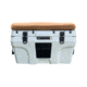 Neanderthal Outdoors Nomad 70 Quartt Cooler, White with Tan Cushion, 70 Quart, NOM-1203