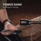 Nebo 12K USB-C Rechargeable Flashlight w/ Power Bank, 12000 Lumens, Black, NEB-FLT-1007