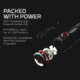 Nebo Redline Torchy LED Flashlight, Lithium Ion, White, 1000 Lumens, Black, NEB-FLT-0001