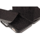 Negrini Compact Two-Sided Hard Gun Case, Black/Black, L19.9in x W14in x D4.7in 3038R/5131