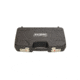 Negrini Hybri-Tech RMR Capable Locking Pistol Case, Black/Bordeaux, Full Size Pistol, 2039iR/6521