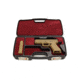 Negrini Hybri-Tech RMR Capable Locking Pistol Case, Black/Bordeaux, Full Size Pistol, 2039iR/6521