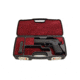 Negrini Hybri-Tech RMR Capable Locking Pistol Case, Black/Bordeaux, Full Size Pistol, 2039iR/6521