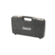 Negrini Hybri-Tech RMR Capable Locking Pistol Case, Black/Bordeaux, Full Size Pistol, 2039iR/6521