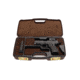 Negrini Hybri-Tech RMR Capable Locking Pistol Case, Brown/Brown, Full Size Pistol, 2039iR/6523