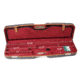Negrini OU Deluxe Sporting Shotgun Case + Tube Set, Navy/Tobacco Leather/Navy Interior, 1622LX-TUBE/5228