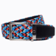 Nexbelt Braided Belt, Red/Grey/Blue, Up to 50&quot; Waist, PCD4788