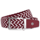 Nexbelt Braided Golf Belt, Marron,White, PCD9831
