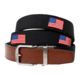 Nexbelt Embroidered USA Belt, Black, Up to 50&quot; Waist, CEP2265