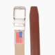 Nexbelt Embroidered USA Belt, Tan/Blue, Up to 50 Waist, CEP2272