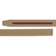 Nexbelt Pebble Grain Strap Belt, Smoke Grey, SCL3723