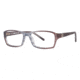 Nicole Miller Carmine Eyeglass Frames - Frame Brown/Light Blue Gradient, Size 53/16mm NMCARMINE02