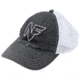 NightForce Trucker Hat, Relaxed Fit, w/ NF Logo, Grey/White, A525