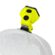 Nightstick IS Rechargeable Multi-Function No-Band Headlamp w/ Heavy-Duty Rubber Hard Hat Mount, Green, XPR-5561GC