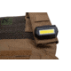 Nightstick Multi Flood USB Accessory Light, Molle Clip, 250 Lumen, 7 Hour Run Time, Matte Finish, Black