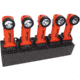 Nightstick Snap-In Mounting Base for INTRANT Right Angle - 5 Unit, Black, 5566-MOUNT5