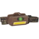 Nightstick Multi-Flood USB LED Headlamp w/ Brim Clip &amp; Strap, LiPo Battery, White/Red/Green, 250 Lumens, Flat Dark Earth, USB4510F