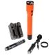 Nightstick Duty Size Dual-Light Rechargeable 650 Lumen Polymer LED Flashlight w/Tail Cap Magnet, DC Charger, Battery, Red NSR-9920XLDC