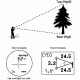 Nikon Foresty 550 Laser Range Finder Displays