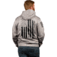 Nine Line Apparel America Tail Gater Hoodie Grey Heather Xlrg
